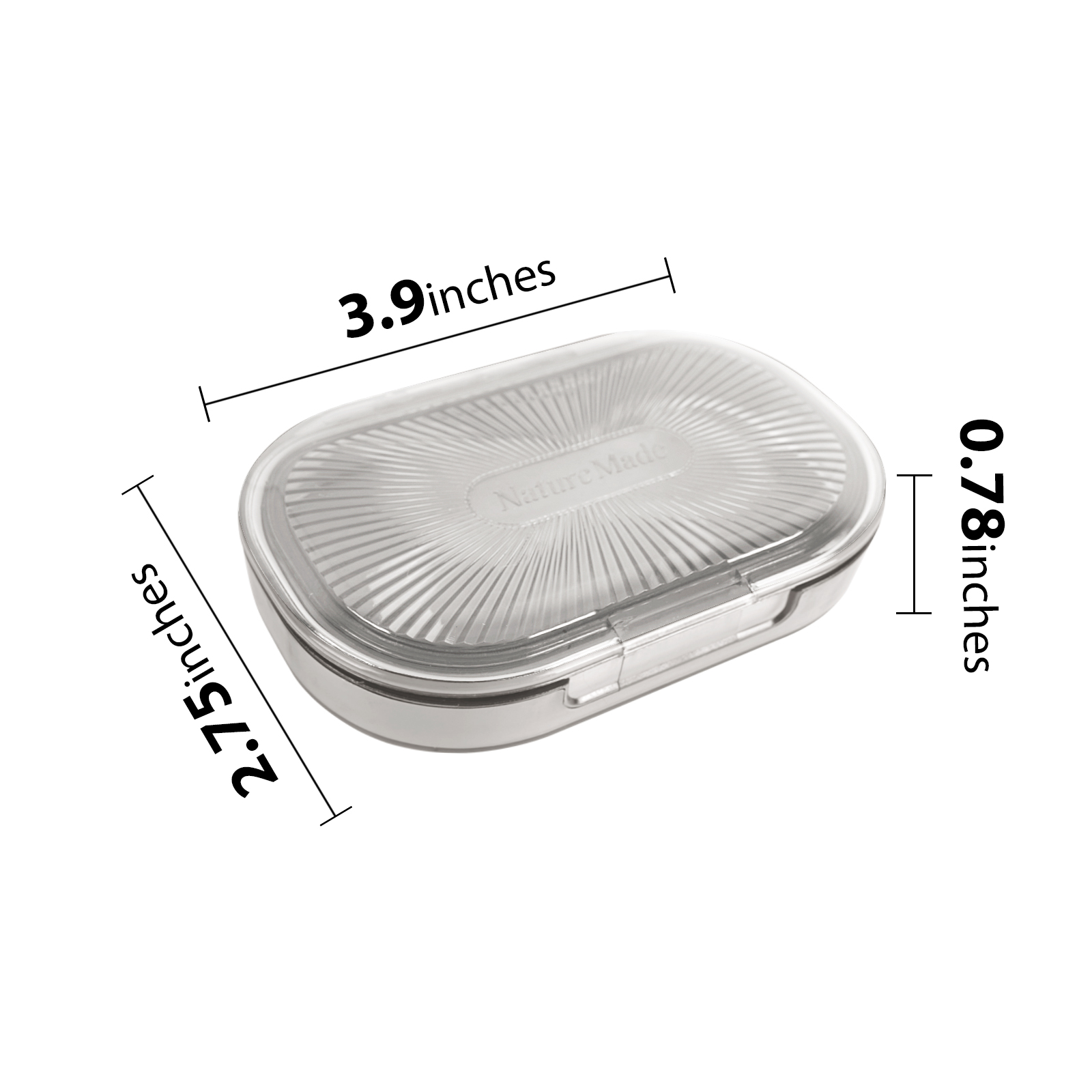 Pack Travel Cotton Swab Qtip Holder, Portable Hair Tie Organizer with Lid, Flosser Dispenser, Plastic Flosser Dispenser Hair Accessories Organizer (Grey, White) - Image 3